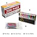CLEARANCE SALE!Caliart 200 Gel Pens Coloring Set - 100 Gel Colored Pen plus 100 Refills for Adults Coloring Books, Drawing, Writing