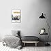 Golden State Art, 13x19 Aluminum Picture Frame, Black Metal Thin Poster Frames for 13 x 19 inch Photo, Acrylic Front, Wall Hook for Horizontal or Vertical Display, 1 Pack