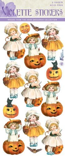 Violette Stickers Vintage Pumpkin Kids
