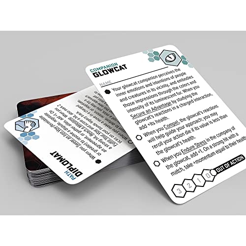 Ironsworn Asset Deck RPG Accessory, 90 New Cards to