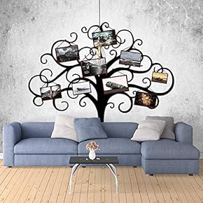 Wall Mural Abstract Tree in Hoary Background Removable Self-Adhesive Large Wallpaper - 66x96 inches