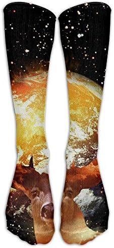 Galaxy Deer Compression Socks Tube Socks Athletic Socks Performance Socks Knee Socks Crew Socks Basketball Socks Volleyball Socks