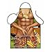 Funny Aprons - Men Aprons Cooking Kitchen BBQ Aprons, Adult Apron Halloween Cosplay Party Costume Christmas Gift