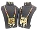 Satyam Kraft Women's Traditional Meenakari Multi Pearl Two Sided Wearable(Random Pendant),Reversible Necklace S Standard Multicolor
