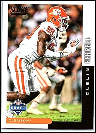 Amazoncom 2019 Score Nfl Draft 23 Clelin Ferrell Clemson