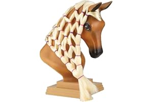 Breyer Horses Mane Beauty Horse Styling Head|Sunset|Blonde Extra-Long Silky No Tangle Mane | 10" x 4.25" x 4.25" | Styling Bo