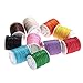 WINOMO 10 Rolls Waxed Cotton Cord Thread 10M 1MM Jewellery Making Cord