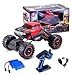Geekper Electric RC Car Built with LED Headlights for Kids and Adult - Offroad Remote Control Cars RTR RC Buggy RC Monster Truck 1:12 4WD 2.4Ghz High Speed ( with 2 Rechargeable Battery )