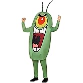 Spirit Halloween SpongeBob SquarePants Adult Plankton Costume, Officially Licensed, Cartoon Character Outfit, Villain