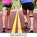 LOKSER Patella Knee Strap for Knee Pain Relief by Best Brace Support Band for Jumpers Knee, Running, Osgood Schlatter, Tendonitis, Basketball, Squats | Adjustable for Women and Men (1 Pack, Pink)