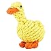 Durable Dog Puppy Toys Duck oneisall Pet Chew Rope Toy Dental Teeth Cleaning for Dog Puppy Biting