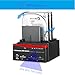 Xingda Hard Drive Docking Station，USB 3.0 to SATA External HDD Three Bay Bock with 2-Port Hub, Offline Clone Function for 2.5 Inch & 3.5 Inch HDD SSD SATA I/II/II,Card Reader TF/SD/XD/CF/MS/M2