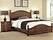 Marco Island Cinnamon King Bed & Night Stand by Home Styles