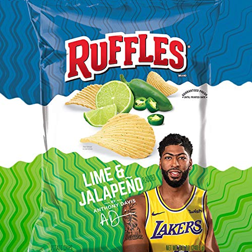 Ruffles Potato Chips Lime & Jalapeno, Cheddar Cheese, 8 Ounce Pricepulse