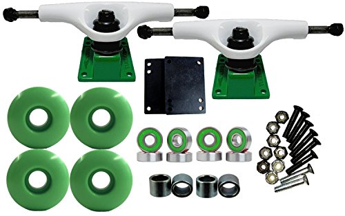 Eskape 5" truck/52mm wheels complete skateboard parts set (w…