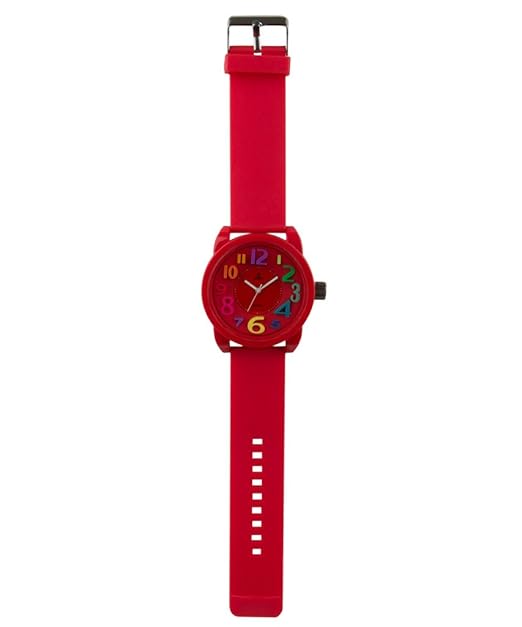 Horo(Imported) Analog Red 3D-Strap Round Dial Kids Watch 5.5x4.9x1cm