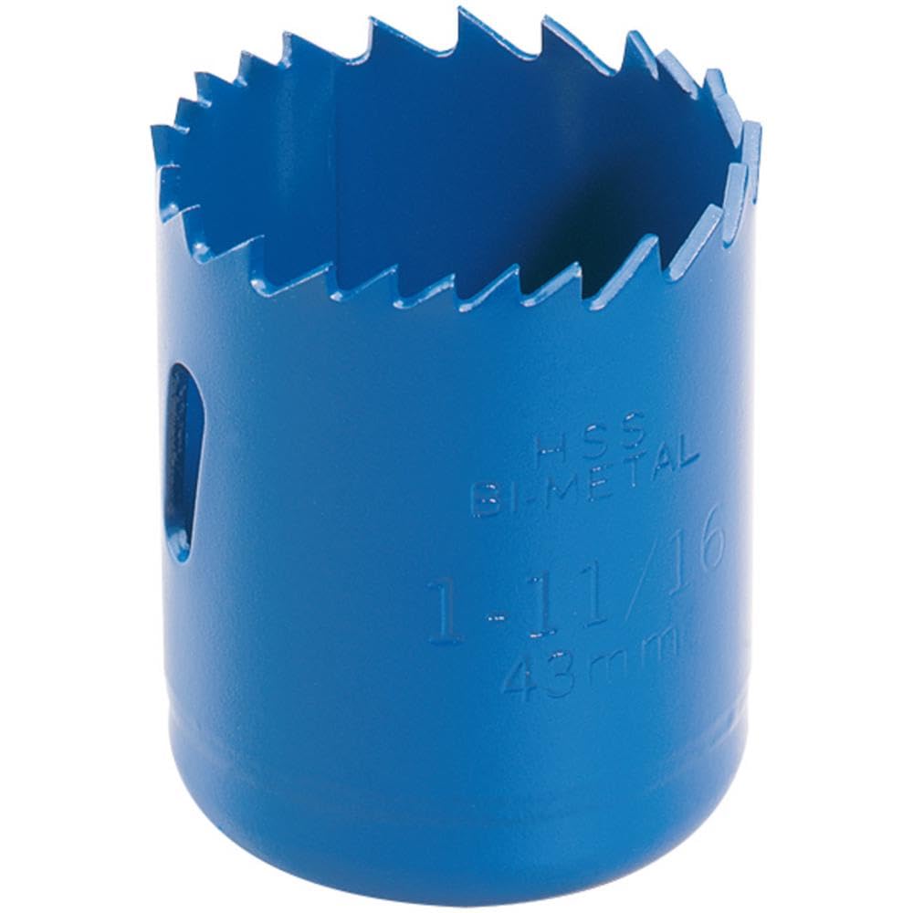 Draper 41078 Expert HSS Bi-Metal Holesaw Blade, 43mm, Blue โ image 1