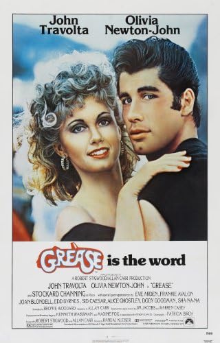 12X8 INCHES GREASE MOVIE POSTER PRINT APPROX SIZE