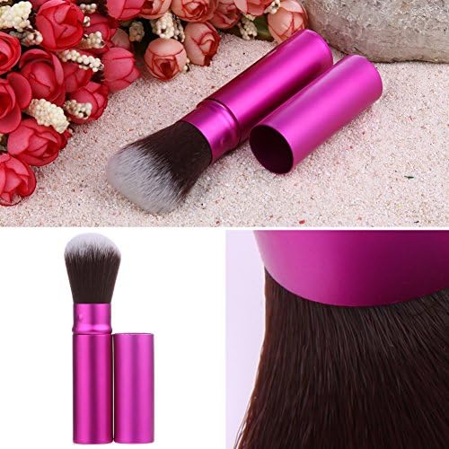 Reixus(TM) Stilvolle weichen Make-up Pinsel Retractable Foundation Kosmetik Rouge Gesichtspuder Kosmetische Werkzeuge 3 Farben Multifunktions