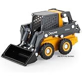 John Deere 1/64 320G Skid Steer Loader Toy - LP82825 | Collectible Die-Cast Metal Farm Toys, Working Loader, Indoor Outdoor Play, Kids Gifts, Collectors Item, Ages 3 Years+