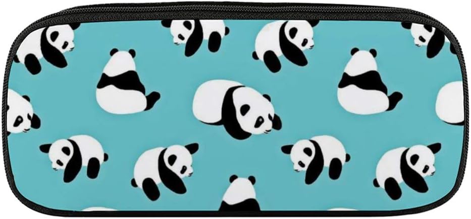 Amazon かわいい パンダ柄 Panda 筆箱 ペンケース 大容量 ふでばこ 鉛筆のサック おしゃれ ペンポーチ 筆入れ 化粧ポーチ 文具バッグ 多機能 文房具 ペンケース 文房具 オフィス用品