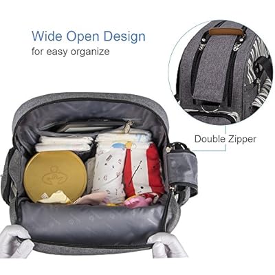 lekebaby messenger nappy changing bag
