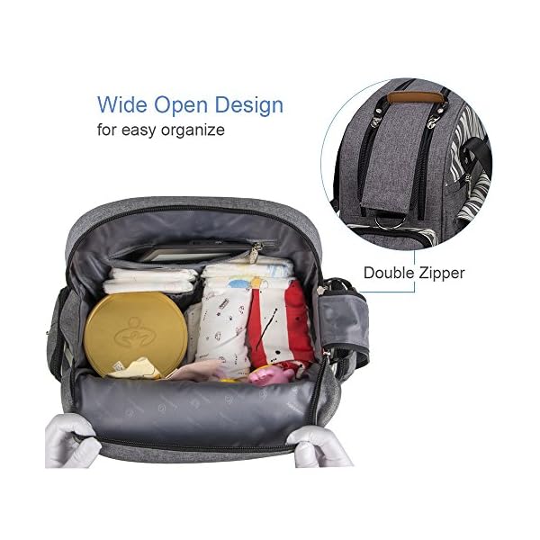 lekebaby messenger nappy changing bag