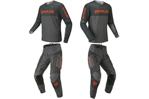 MENDLOR Motocross Jersey Pants Combo Mens Women MX Gear Set Dirt Bike Riding Racewear Cycling Adult Racing Riding