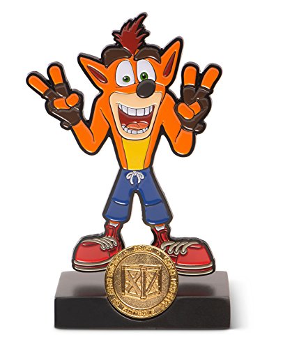 Powera heavy metal crash bandicoot statue - crash bandicoot