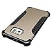 Galaxy S6 Case, LUVVITT [Ultra Armor] Full Body Case with Built-in Screen Protector for Samsung Galaxy S6 [Black/Gold/Silver BackPlates Included]