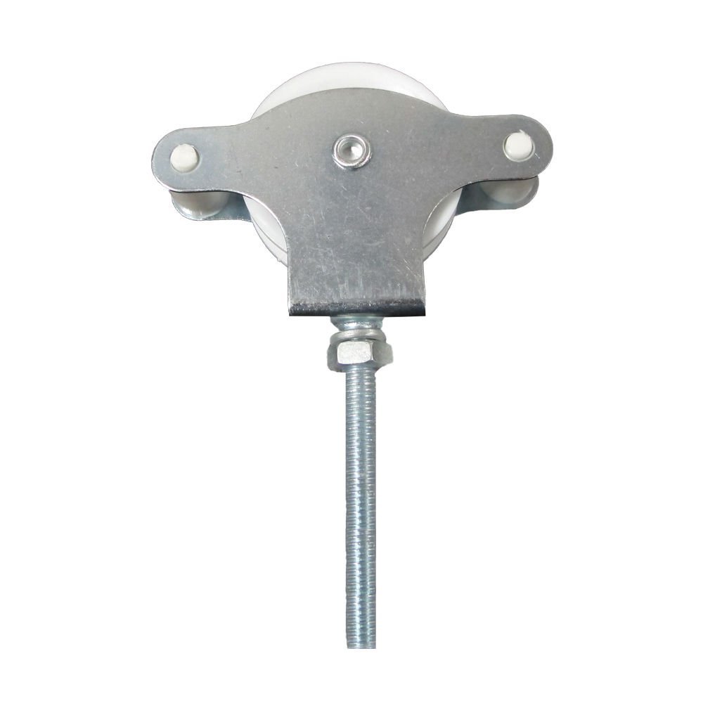 Wolfpack - Zinc Clothesline Pulley with Metal Pulley Wheel and Screw - 60mm