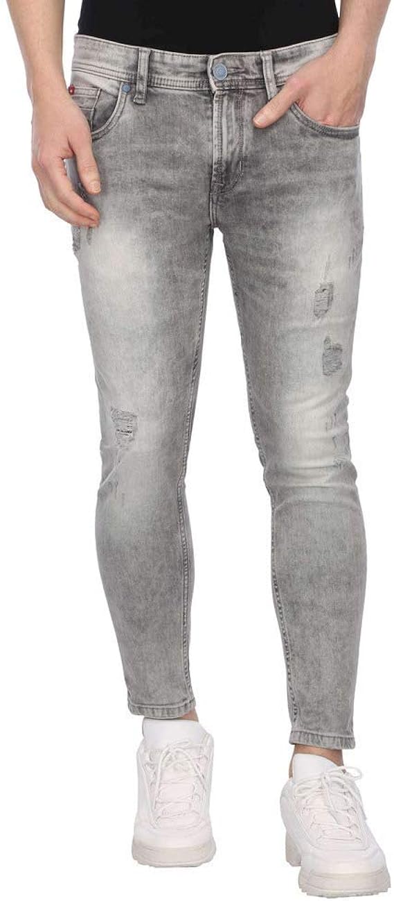 lee cooper cropped jeans