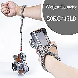 AJART Camera Wrist Strap (White) Paracord Camera