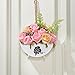 Veryhome Artificial Flowers Silk Roses Fake Bridal Wedding Bouquet for Home Garden Party Floral Decor 10 Pcs (Pink Straight stem)