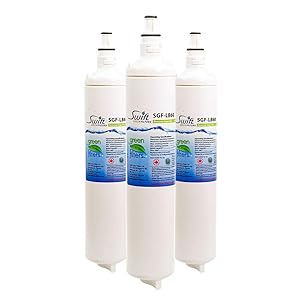 Swift Green Filters SGF-LB60 Refrigerator Water Filter, 3-Pack