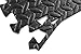 HemingWeigh Puzzle Exercise Mat EVA Foam Interlocking Tiles (Black, 24 Square Feet)