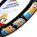 New Design 8 Pieces Dispicable Me Minion Design Car Seat Covers Floor Mats and Steering Wheel Cover Set with Air Freshener