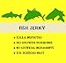 All Natural Fish Jerky Sampler - TESTER 3 PACK - Tuna, Trout and Salmon - The Best Fish Jerky on the Market - No Added Preservatives, No Added Nitrates, No MSG - 5.25 total oz.