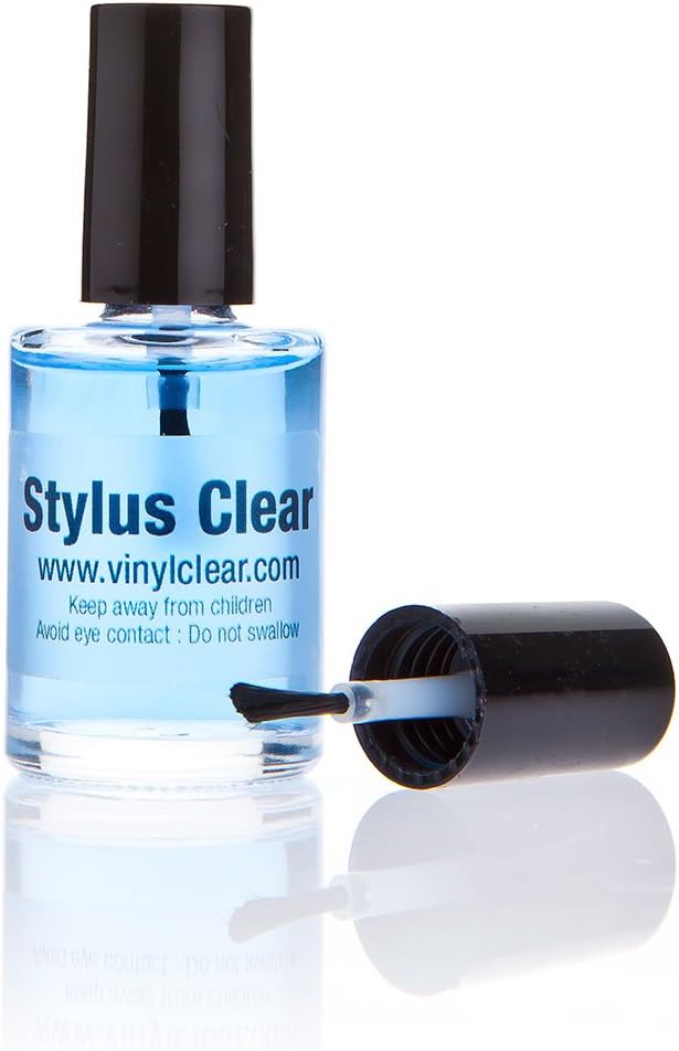 Audiophile Vinyl Record and LP Stylus Cleaner Kit (15ml) with
