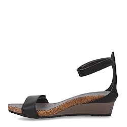 NAOT Footwear Women's Mermaid Wedge Black Raven