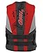 O'Neill Youth Reactor USCG Life Vest, Coal/Red/Flint, 50-90lbs, One-Size