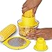Cob Corn Stripper Kitchen Tools With Built-In Measuring Cup And Grater