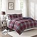 Madison Park Essentials Bernard 3M Scotchgard Down Alternative Comforter Mini Set, Twin/ Twin X-Large, Red