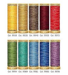 Gutermann 731149-1 Thread Set Natural Cotton 100m x