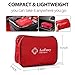 LotFancy First Aid Kit, 130 Piece First Aid Supplies for Home, Wilderness, Car, Travel, Office, Workplace, Businesses, Camping, Boating, Medic Trauma Bag, Medical Emergency Kitthumb 4