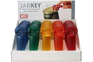 KITCHENCRAFT BRIX Jarkey Jar Opener - The Easiest Way to open a Jar