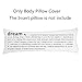 Body Pillow Cover Dream Explanation Long Body Pillowcase for Bed Machine Washable Silky Pillow Protectors with Zipper 20