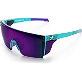 Heat Wave Visual Performance XL Lazer Face Z87+ Sunglasses Aqua Frost Polarized