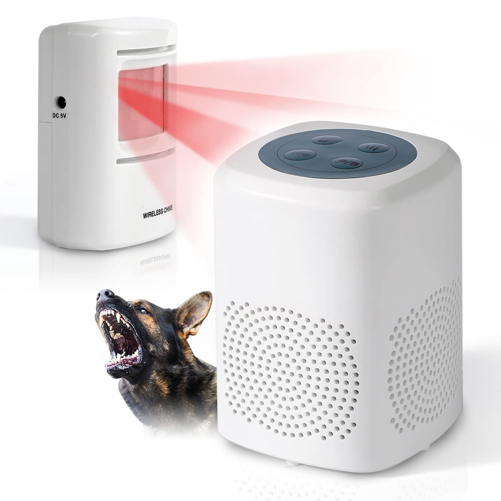 Photo 1 of Dog Barking Alarm Motion Detector Outdoor Barking Motion Sensor 1000 FT Range Dog Alarm Home Security