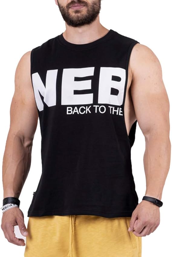 Amazon ネビア Nebbia タンクトップ メンズ インナー ノースリーブ ジム フィットネス スポーツ Nb M 9 ブラック L タンクトップ 通販